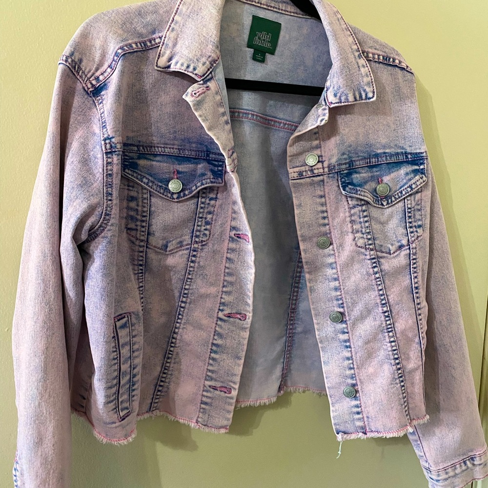Denim jacket. Used
